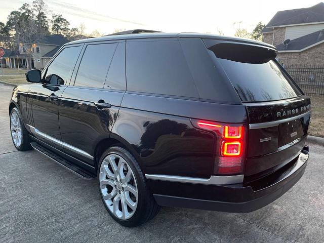 2014 Land rover RANGE ROVER VIN SALGS2TF6EA155229 COPART salvage auction — NORMAL WEAR, Salvage Title, sold $23,800 on 2024-02-28 (photo 3)