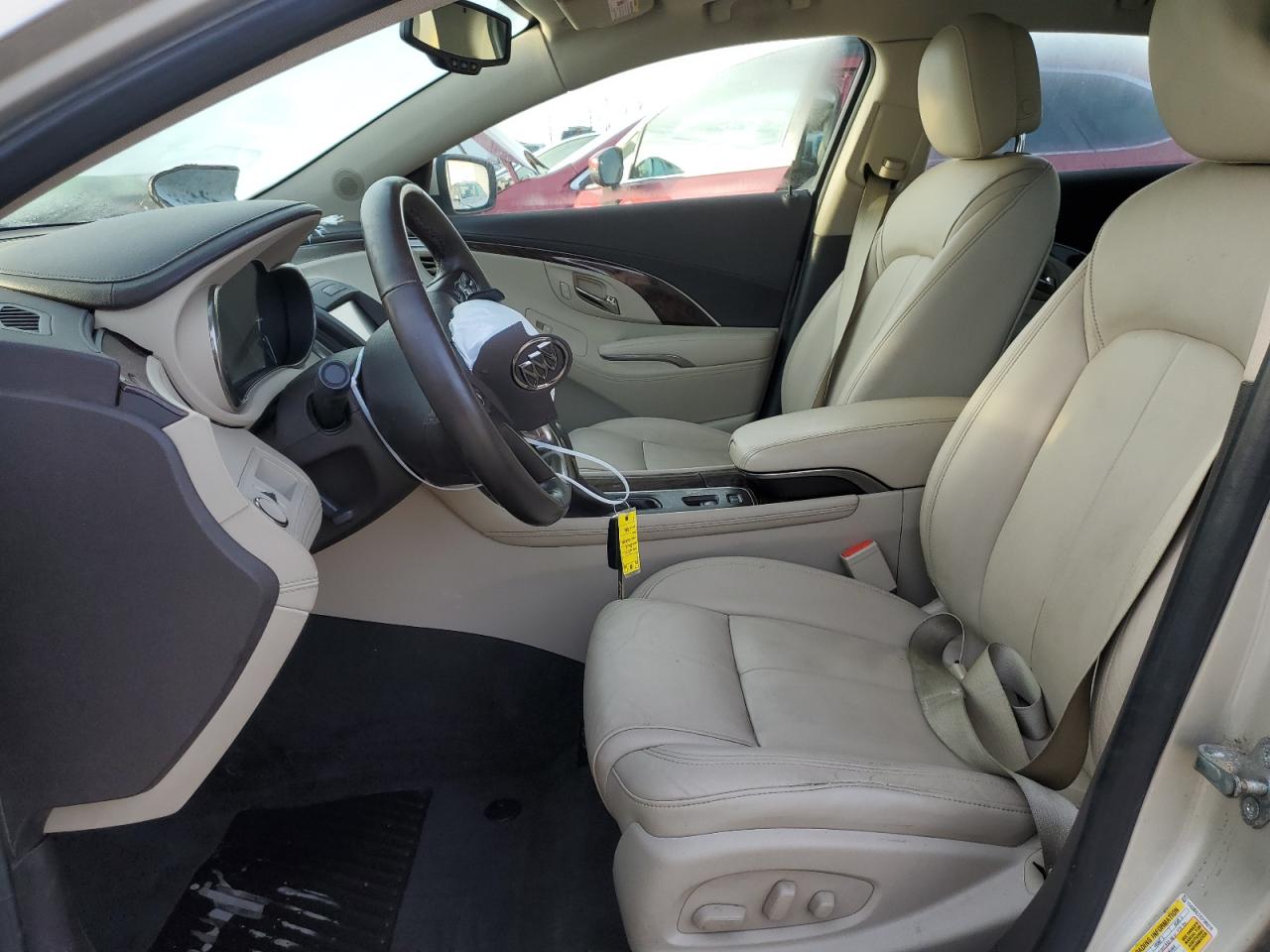 2014 Buick LaCrosse VIN 1G4GB5G37EF205210 COPART salvage auction — Front End, Salvage, sold $1,850 on 2024-02-28 (photo 7)