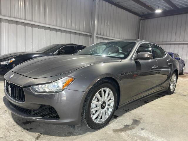 2017 Maserati Ghibli VIN ZAM57XSA9H1206127 COPART salvage auction — MINOR DENT/SCRATCHES, TX - CERT OF TITLE-REBUILT SALVAGE (P), sold $31,250 on 2025-02-10 (photo 2)