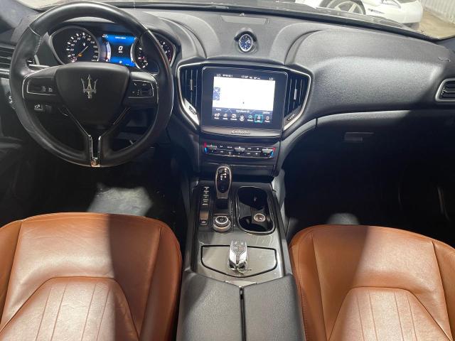 2017 Maserati Ghibli VIN ZAM57XSA9H1206127 COPART salvage auction — NORMAL WEAR, TX - CERT OF TITLE-REBUILT SALVAGE (P), sold $25,750 on 2025-01-22 (photo 9)