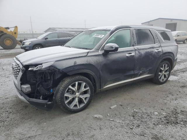 2021 HYUNDAI PALISADE VIN KM8R4DHE3MU258509 COPART salvage auction — FRONT END, WA - BILL OF SALE, sold $9,800 on 2025-03-19 (photo 1)