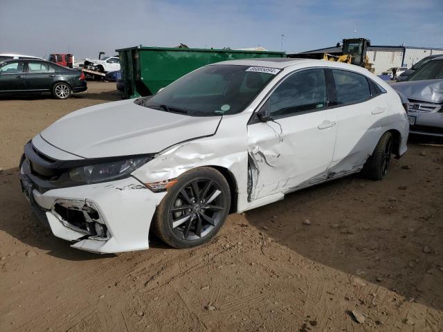 2021 Honda Civic VIN SHHFK7H66MU228662 COPART salvage auction — FRONT END, CO - SALVAGE TITLE, sold $5,600 on 2025-02-14 (photo 1)
