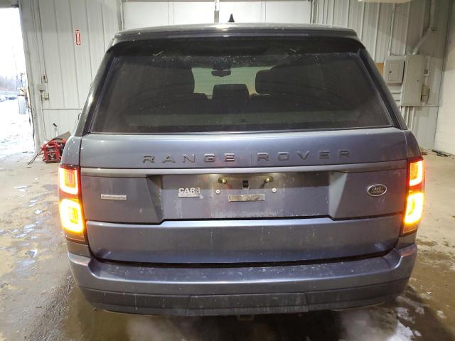 2018 Land rover RANGE ROVER VIN SALGV2RE2JA503320 COPART salvage auction — FRONT END, NH - CERT OF TITLE-SALVAGE, sold $22,200 on 2025-03-25 (photo 6)