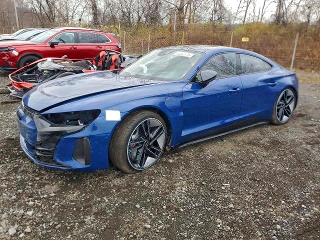 2024 Audi RS e-tron GT VIN WAUBHBFW3R7900076 COPART salvage auction — Front End, NJ - CERT OF TITLE-SALVAGE, sold $37,300 on 2026-04-02 (photo 1)