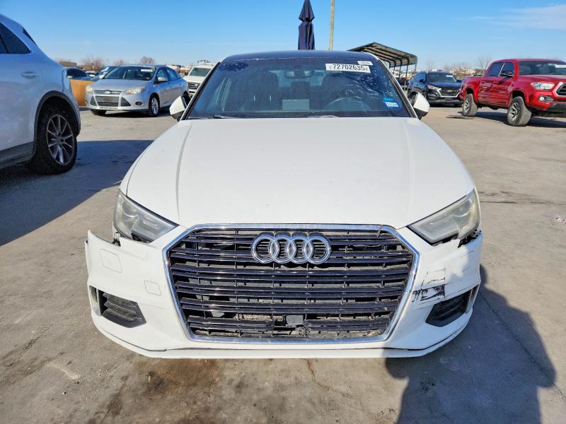 2018 Audi A3 VIN WAUAUGFF0J1031237 COPART salvage auction — Front End, TX - CERTIFICATE OF TITLE, sold $4,750 on 2026-06-30 (photo 5)
