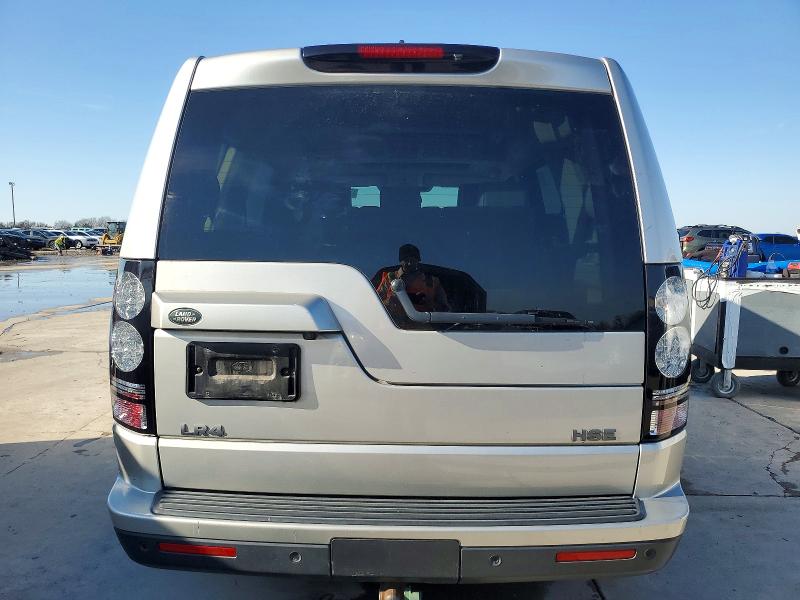 2015 Land rover Lr4 VIN SALAG2V67FA751102 COPART salvage auction — UNDERCARRIAGE, Tx - Certificate Of Title, sold $2,850 on 2026-07-30 (photo 6)