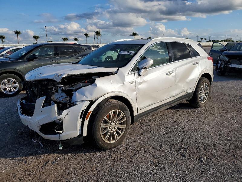 2018 Cadillac Xt5 VIN 1GYKNCRS8JZ182473 COPART salvage auction — FRONT END, Fl - Cert Of Title Slvg Rebuildable, sold $2,600 on 2026-08-12 (photo 1)
