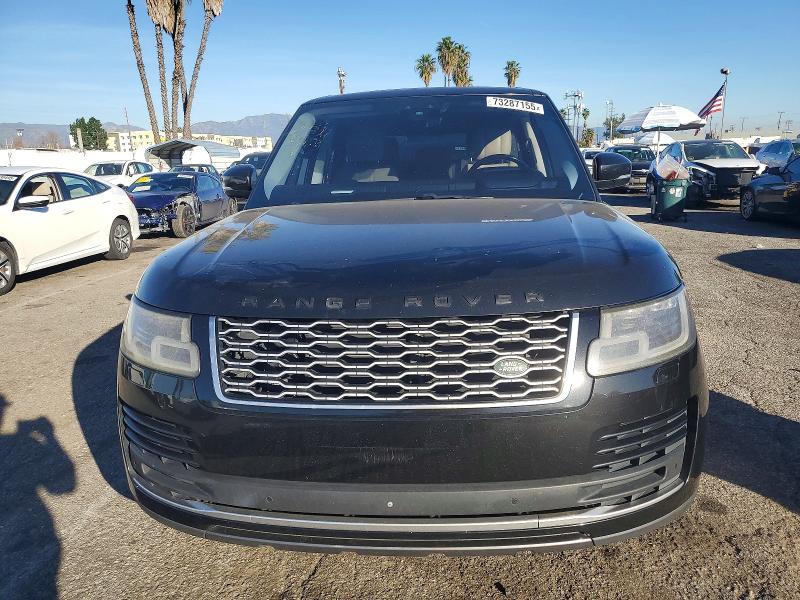 2018 Land rover RANGE ROVER VIN SALGS2RKXJA381997 COPART salvage auction — MINOR DENT/SCRATCHES, Ca - Dis/Dlr/Exp Only Clean Title (P), sold $13,500 on 2026-07-08 (photo 5)