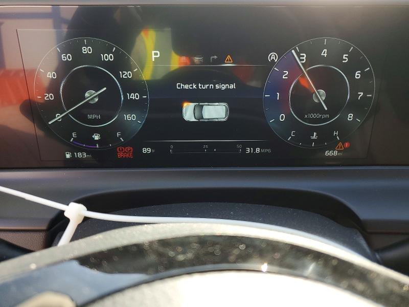2025 Kia Seltos VIN KNDER2AA2S7805409 COPART salvage auction — FRONT END, Nv - Salvage Title, sold $2,500 on 2026-07-01 (photo 9)