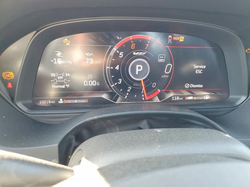 2026 Cadillac Ct4-v blac VIN 1G6D75RP3T0410017 COPART salvage auction — REPLACED VIN, Nv - Salvage Title, sold $40,000 on 2026-07-13 (photo 9)
