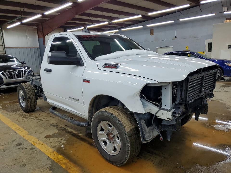2022 Ram 2500 VIN 3C6MR5AJ7NG315464 COPART salvage auction — DAMAGE HISTORY, Nc - Dealer Only Salvage Title, sold $9,800 on 2026-07-29 (photo 4)