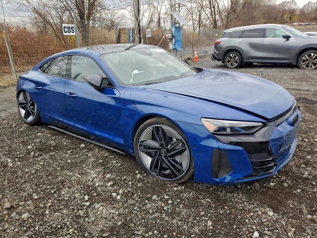 2024 Audi RS e-tron GT VIN WAUBHBFW3R7900076 COPART salvage auction — Front End, NJ - CERT OF TITLE-SALVAGE, sold $37,300 on 2026-04-02 (photo 4)