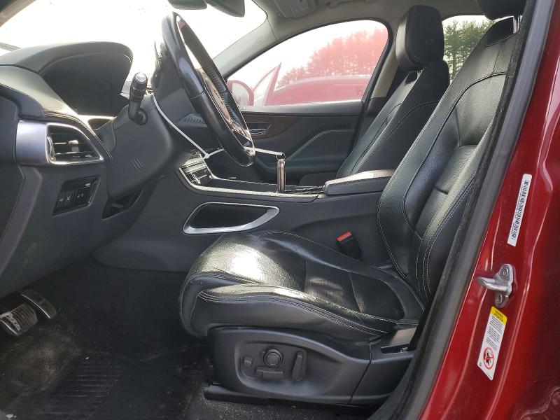 2017 Jaguar F-pace VIN SADCL2BV1HA084252 COPART salvage auction — MECHANICAL, Wv - Certificate Of Title, sold $3,000 on 2026-07-15 (photo 7)
