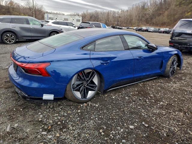 2024 Audi RS e-tron GT VIN WAUBHBFW3R7900076 COPART salvage auction — Front End, NJ - CERT OF TITLE-SALVAGE, sold $37,300 on 2026-04-02 (photo 3)