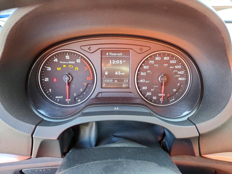 2018 Audi A3 VIN WAUAUGFF0J1031237 COPART salvage auction — Front End, TX - CERTIFICATE OF TITLE, sold $4,750 on 2026-06-30 (photo 9)