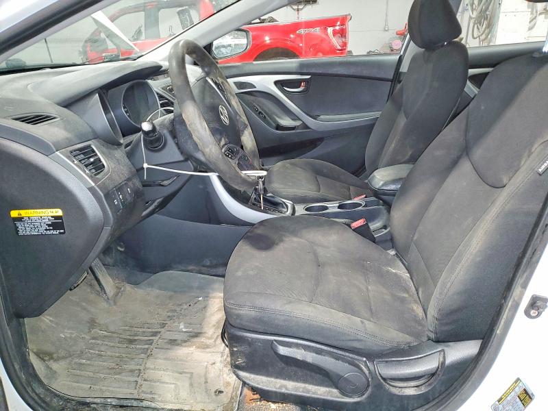 2016 Hyundai Elantra VIN KMHDH4AE3GU598532 COPART salvage auction — FRONT END, BN, sold $675 on 2026-07-09 (photo 7)