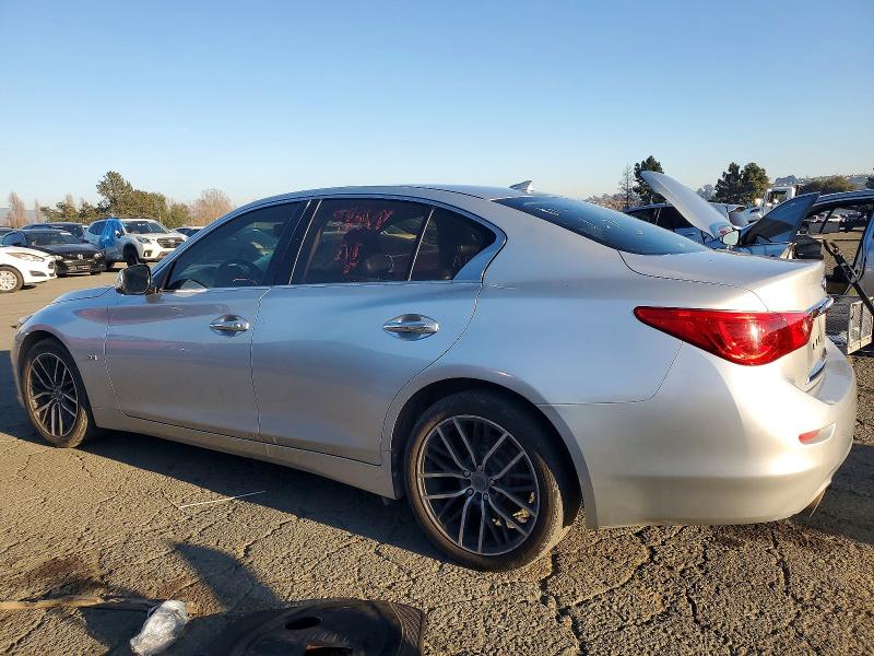 2017 Infiniti Q50 VIN JN1CV7AP0HM641840 COPART salvage auction — MECHANICAL, Ca - Dis/Dlr/Exp Only Clean Title, sold $2,700 on 2026-07-31 (photo 2)