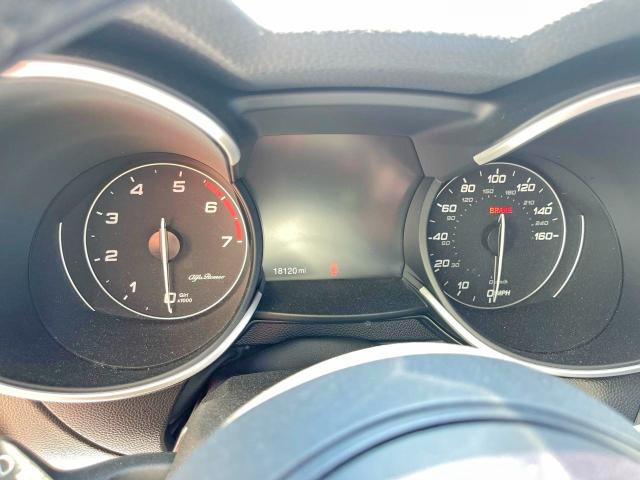 2022 Alfa romeo Stelvio VIN ZASPAJAN5N7D28208 COPART salvage auction — FRONT END, Fl - Certificate Of Destruction, sold $3,800 on 2026-07-16 (photo 9)