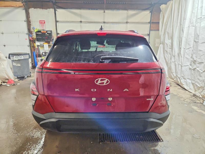 2025 Hyundai Kona VIN KM8HBCAB8SU300519 COPART salvage auction — FRONT END, Az - Cert Of Title - Salvage, sold $1,350 on 2026-07-30 (photo 6)