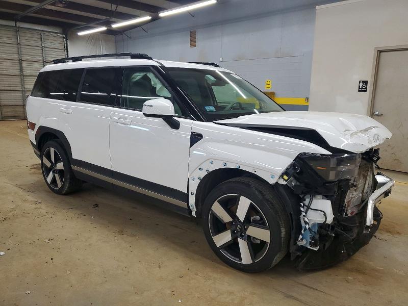 2025 Hyundai Santa fe VIN 5NMP3DG19SH067467 COPART salvage auction — DAMAGE HISTORY, Ma - Dealer Only Clean Title (P), sold $15,400 on 2026-07-29 (photo 4)