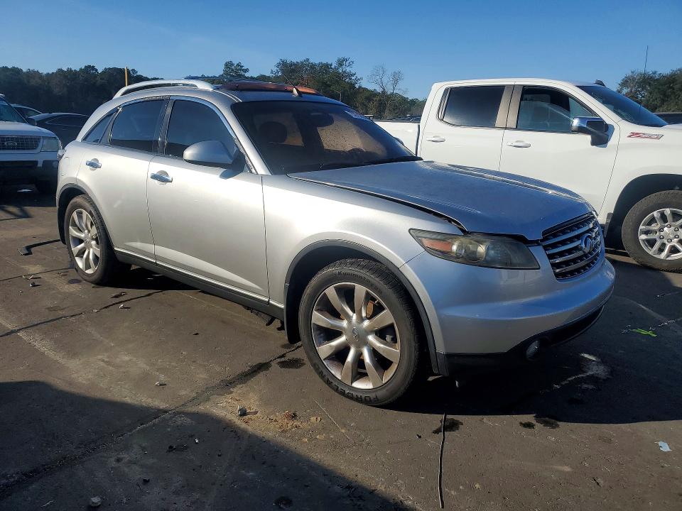 2005 Infiniti Fx45 VIN JNRBS08W25X402466 COPART salvage auction — MECHANICAL, Fl - Certificate Of Title (P), sold $350 on 2026-07-20 (photo 4)
