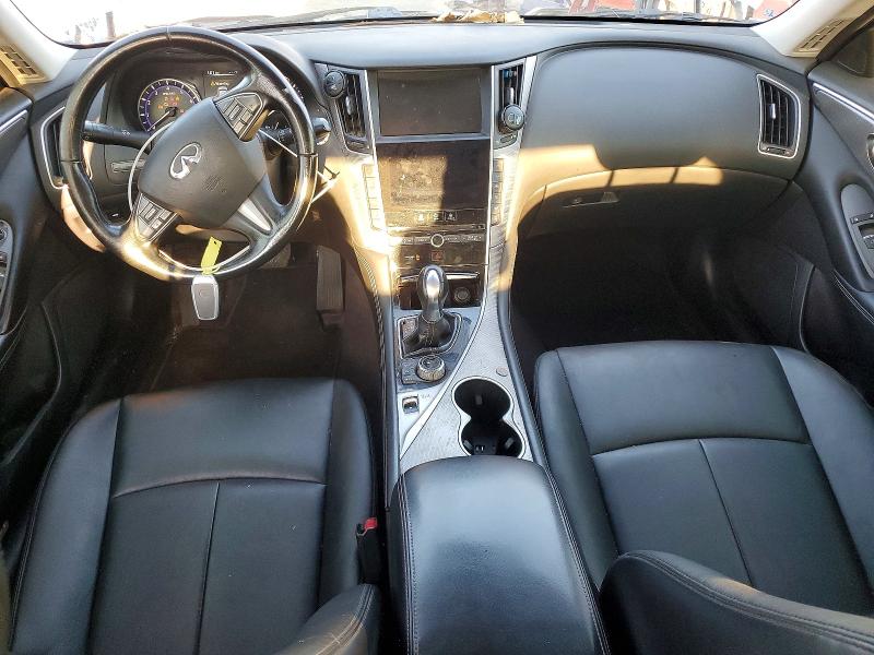 2017 Infiniti Q50 VIN JN1CV7AP0HM641840 COPART salvage auction — MECHANICAL, Ca - Dis/Dlr/Exp Only Clean Title, sold $2,700 on 2026-07-31 (photo 8)