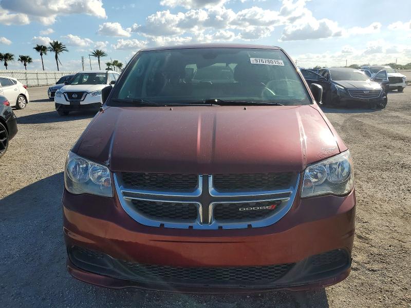 2018 Dodge Caravan VIN 2C4RDGBG4JR273108 COPART salvage auction — WATER/FLOOD, Fl - Certificate Of Destruction, sold $1,250 on 2026-08-05 (photo 5)