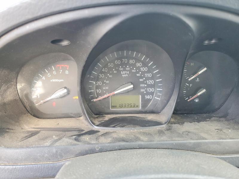 2008 Kia Spectra VIN KNAFE122185579026 COPART salvage auction — FRONT END, Nv - Salvage Title, sold $125 on 2026-07-27 (photo 9)