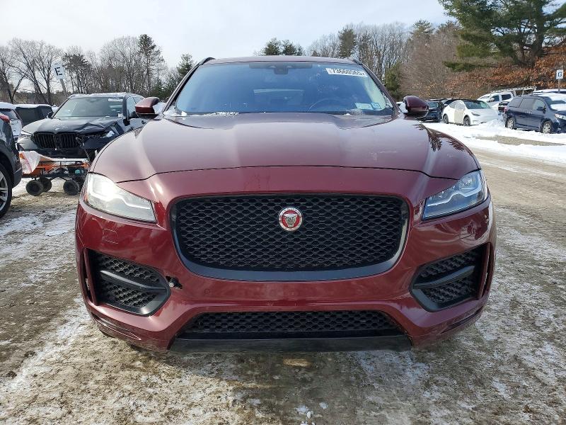 2017 Jaguar F-pace VIN SADCL2BV1HA084252 COPART salvage auction — MECHANICAL, Wv - Certificate Of Title, sold $3,000 on 2026-07-15 (photo 5)