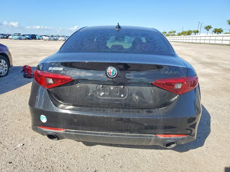 2019 Alfa romeo Giulia VIN ZARFAMAN4K7622772 COPART salvage auction — WATER/FLOOD, Fl - Cert Of Title-Slvg Rebld Flood, sold $4,800 on 2026-07-27 (photo 6)