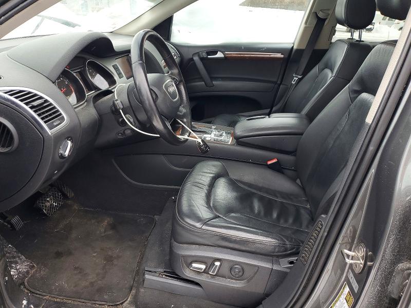 2014 Audi Q7 VIN WA1LGAFE6ED019826 COPART salvage auction — MECHANICAL, Ma - Certificate Of Title, sold $2,250 on 2026-07-30 (photo 7)