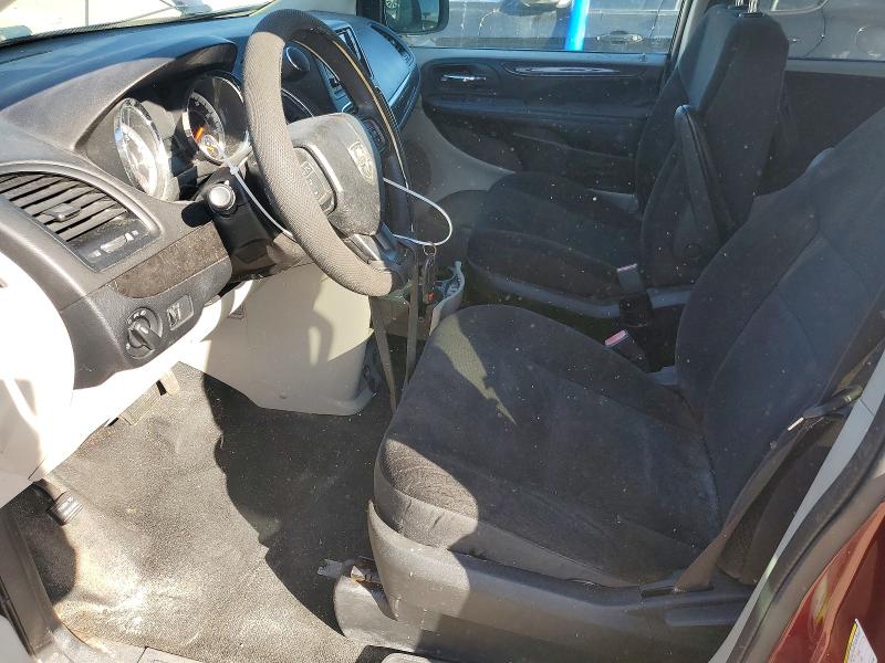 2018 Dodge Caravan VIN 2C4RDGBG4JR273108 COPART salvage auction — WATER/FLOOD, Fl - Certificate Of Destruction, sold $1,250 on 2026-08-05 (photo 7)