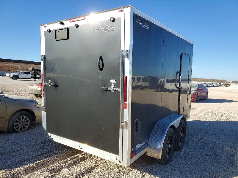 2023 Legend 7x14 VIN 5WMBE1421P1006200 COPART salvage auction — HAIL, TN - CERTIFICATE OF TITLE, sold $6,150 on 2026-07-31 (photo 5)