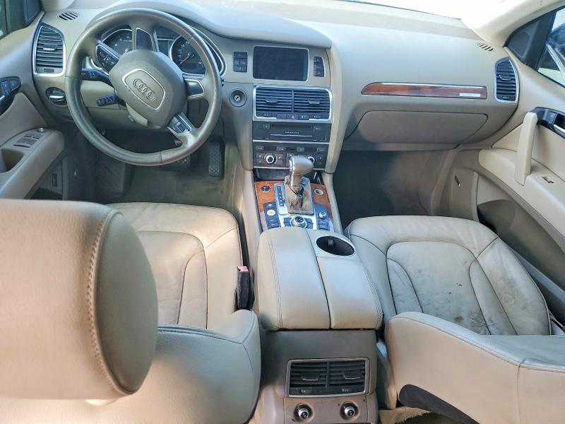 2015 Audi Q7 VIN WA1LGAFE4FD017803 COPART salvage auction — WATER/FLOOD, Fl - Cert Of Title-Slvg Rebld Flood, sold $1,475 on 2026-07-27 (photo 8)