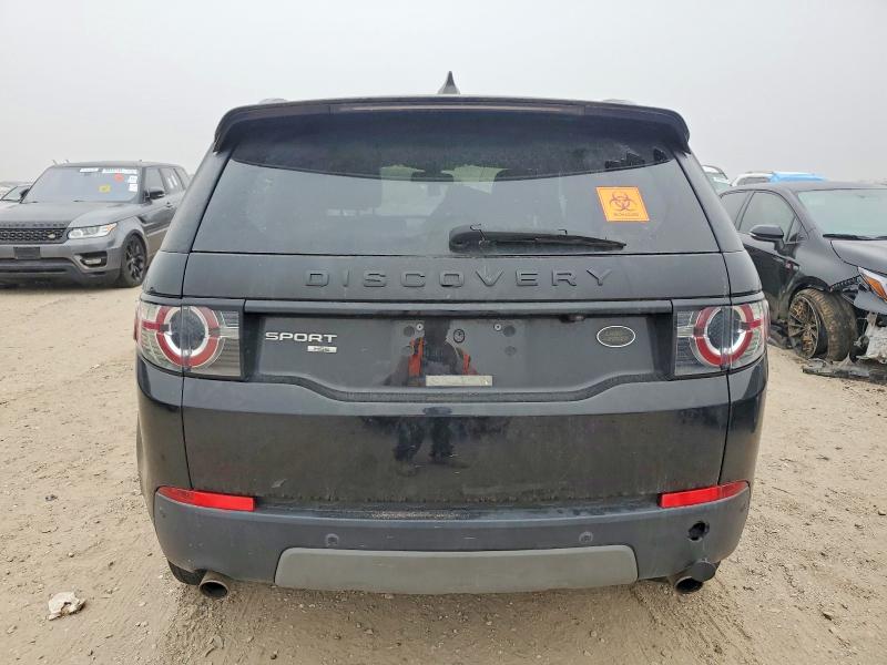 2018 Land Rover Discovery Sport VIN SALCR2RX6JH747502 COPART salvage auction — Front End, TX - CERTIFICATE OF TITLE, sold $1,700 on 2026-07-09 (photo 6)