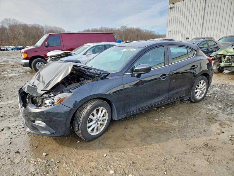 2014 Mazda 3 VIN JM1BM1M79E1213895 COPART salvage auction — FRONT END, Nj - Cert Of Title-Salvage, sold $975 on 2026-07-06 (photo 1)