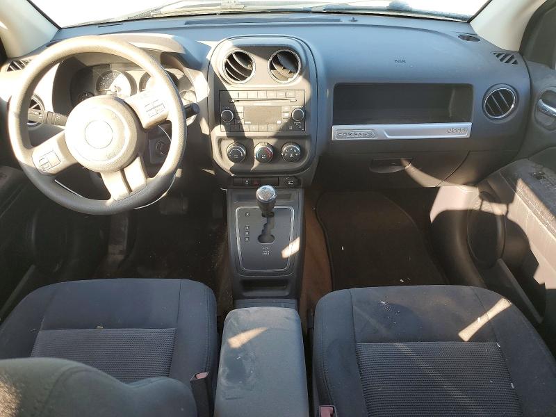 2016 Jeep Compass VIN 1C4NJCBA3GD611556 COPART salvage auction — WATER/FLOOD, Fl - Cert Of Title-Slvg Rebld Flood, sold $1,650 on 2026-08-10 (photo 8)