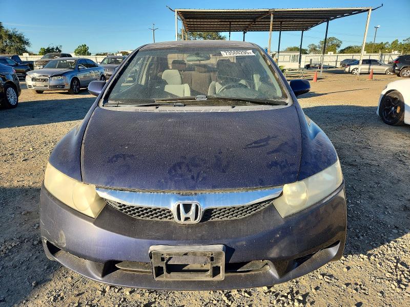 2009 Honda Civic VIN 19XFA16509E034184 COPART salvage auction — MINOR DENT/SCRATCHES, Ca - Dlr/Dis/Exp Only Salvage Title, sold $2,200 on 2026-07-21 (photo 5)