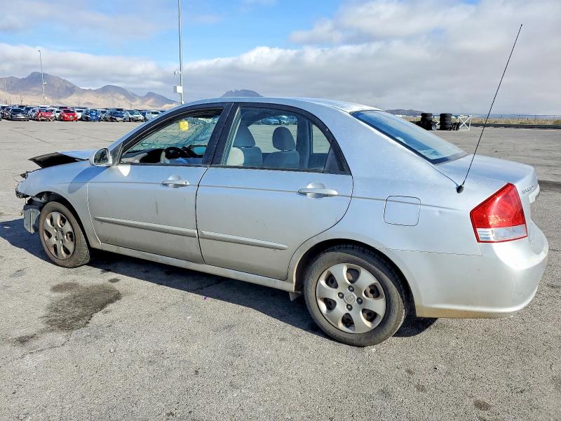 2008 Kia Spectra VIN KNAFE122185579026 COPART salvage auction — FRONT END, Nv - Salvage Title, sold $125 on 2026-07-27 (photo 2)