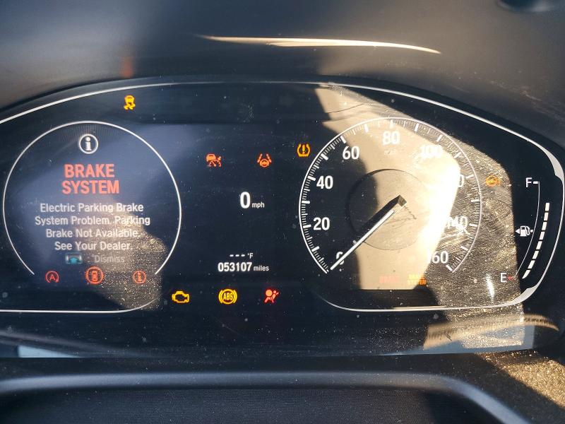 2022 Honda Accord VIN 1HGCV1F31NA016250 COPART salvage auction — STRIPPED, Tx - Salvage Vehicle Title, sold $175 on 2026-07-01 (photo 9)