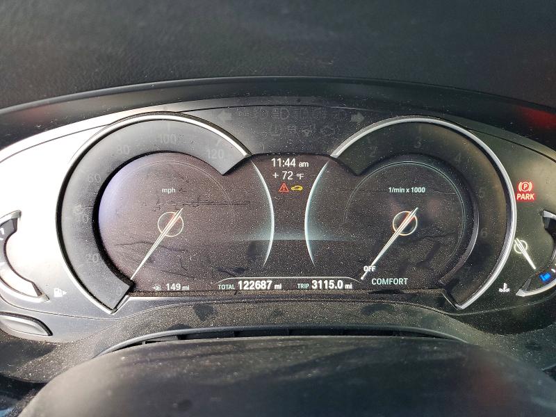 2017 BMW 5 series VIN WBAJA7C38HG903741 COPART salvage auction — MINOR DENT/SCRATCHES, Fl - Certificate Of Title, sold $7,975 on 2026-07-27 (photo 9)