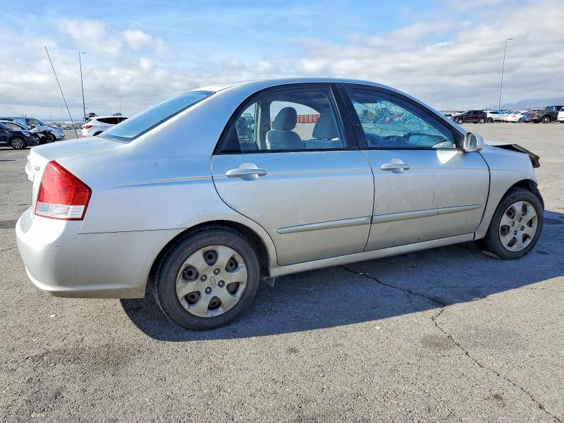 2008 Kia Spectra VIN KNAFE122185579026 COPART salvage auction — FRONT END, Nv - Salvage Title, sold $125 on 2026-07-27 (photo 3)
