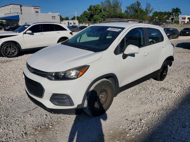2017 Chevrolet Trax VIN KL7CJKSB3HB104581 COPART salvage auction — REAR END, Fl - Cert Of Title Slvg Rebuildable, sold $3,300 on 2026-07-27 (photo 1)