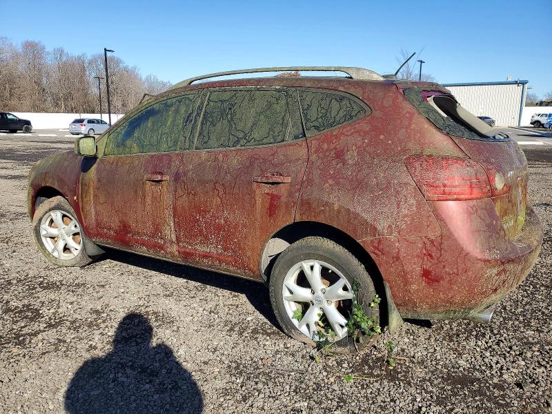 2008 Nissan Rogue VIN JN8AS58V38W125034 COPART salvage auction — WATER/FLOOD, NC - SALVAGE CERTIFICATE OF TITLE, sold $200 on 2026-07-31 (photo 2)