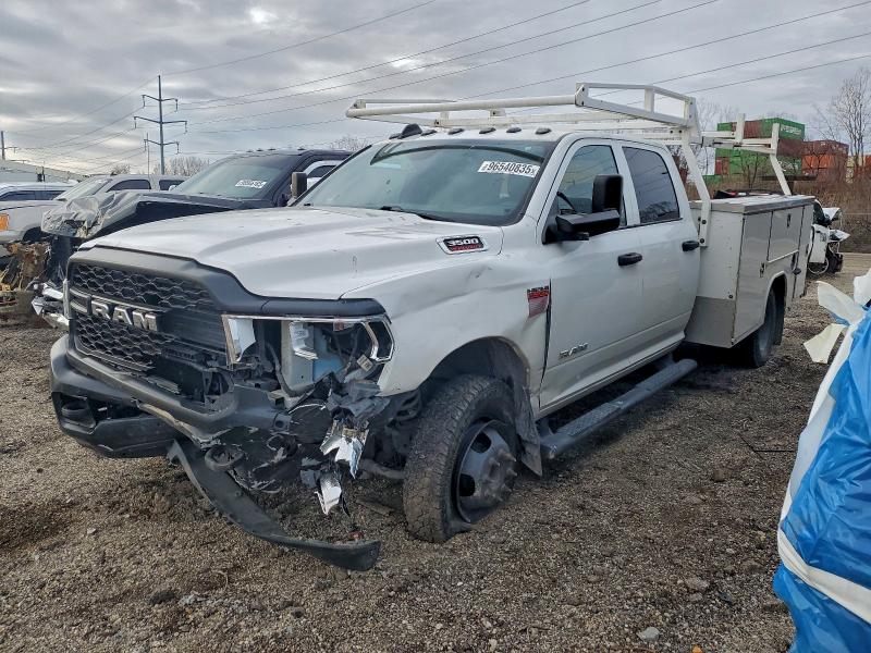 2021 Ram 3500 VIN 3C7WRTCJ9MG593531 COPART salvage auction — FRONT END, OH - CERT OF TITLE-SALVAGE, sold $8,400 on 2026-07-29 (photo 1)