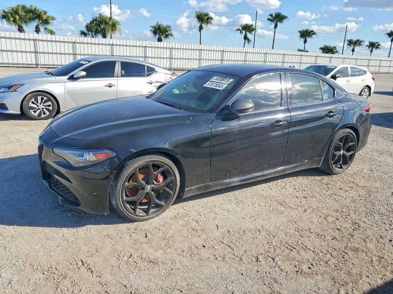 2019 Alfa romeo Giulia VIN ZARFAMAN4K7622772 COPART salvage auction — WATER/FLOOD, Fl - Cert Of Title-Slvg Rebld Flood, sold $4,800 on 2026-07-27 (photo 1)