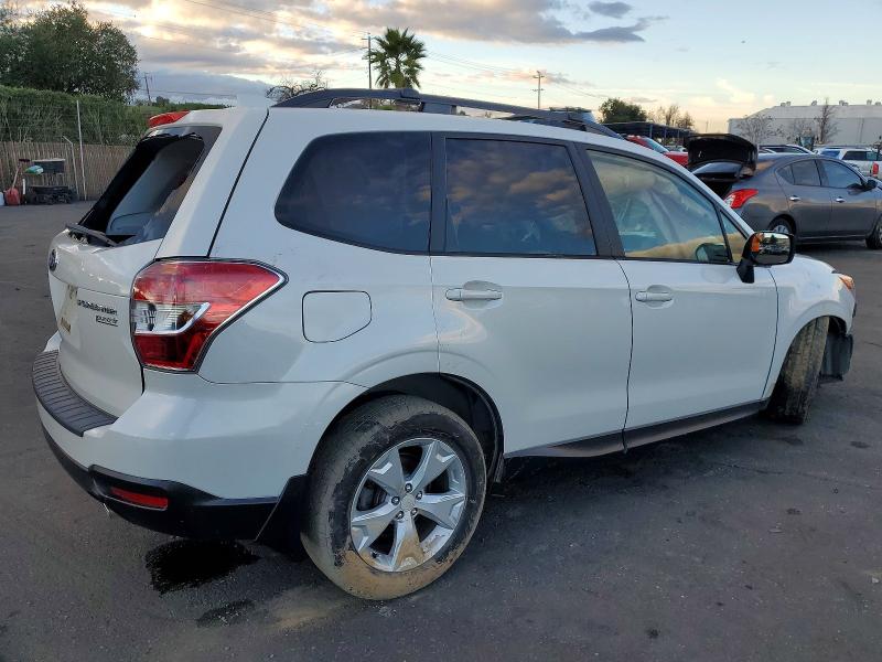 2016 Subaru Forester VIN JF2SJADC8GH431537 COPART salvage auction — FRONT END, Ca - Salvage Certificate, sold $525 on 2026-07-07 (photo 3)