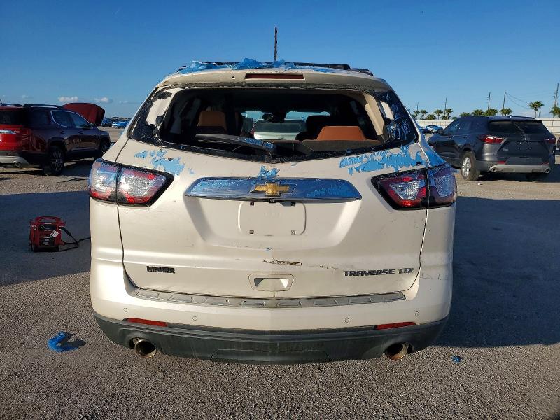 2015 Chevrolet Traverse VIN 1GNKRJKD0FJ205512 COPART salvage auction — WATER/FLOOD, Fl - Certificate Of Destruction, sold $1,500 on 2026-08-12 (photo 6)