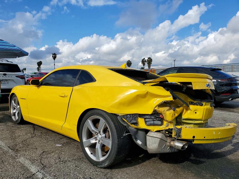 2012 Chevrolet Camaro VIN 2G1FK1EJ5C9203416 COPART salvage auction — REAR END, Ca - Salvage Certificate, sold $4,150 on 2026-07-02 (photo 2)