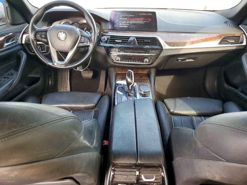 2017 BMW 5 series VIN WBAJA7C38HG903741 COPART salvage auction — MINOR DENT/SCRATCHES, Fl - Certificate Of Title, sold $7,975 on 2026-07-27 (photo 8)